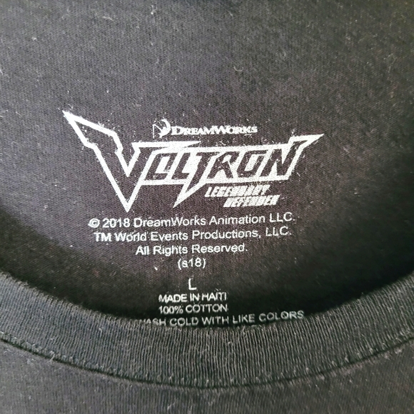 DreamWorks Form Voltron Women Large T-Shirt - Picture 2 of 3